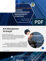 Tugas - Sejarah Perkembangan Management Strategic
