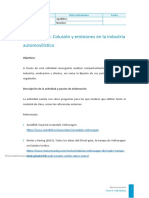 Colusion y Emisiones en La Industria Automovilistica