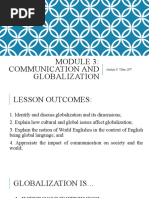 Lesson 3 Communication and Globalization