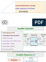 Electrical and Electronic Circuits: 12-IS-EE101