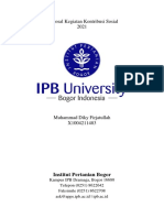 Proposal Kontribusi Sosisal