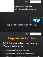 Unidad 2 Diapositivas El Comercio Internacional y Exterior Yessenia Vega Vera