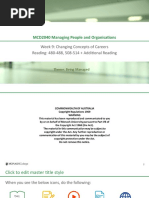 MCD2040 Week 9 Changing Concepts of Careers Final
