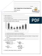 Avaliação Trimestral de Matemática