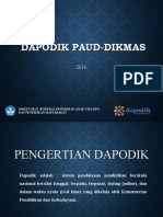 Paparan Dapodik PAUD-Dikmas