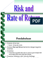 Risk and Return Ing