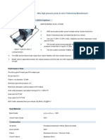 Technical Date Sheet Moder-GBD10/options: Performance Data