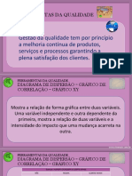 FERRAMENTAS DA QUALIDADE - DIAGRAMA DE DISPERSÃO