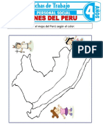 Regiones Del Peru para Ninos de 4 Anos