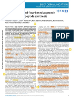 A Fully Automated Flow-Based Approach For Accelerated Peptide Synthesis