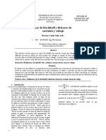 Ley de Kirchhoff y Divisores de Corriente y Voltaje: 1. Cód.: 161004640, Ing. Electrónica