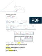 Correcciones Sobre El SUJETO