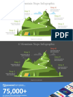 6 Mountain Steps Infographic: Step 5 Step 4