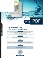 Compact Dry: in Water Analysis
