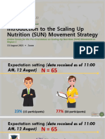 Introduction To The Scaling Up Nutrition (SUN) Movement Strategy