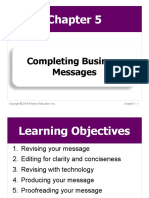 Completing Business Messages: Chapter 5 - 1