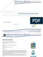 P. L. Matemático Periodo 2 - Grado 1°