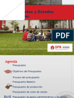 4.-Presupuestos y Estados Financieros