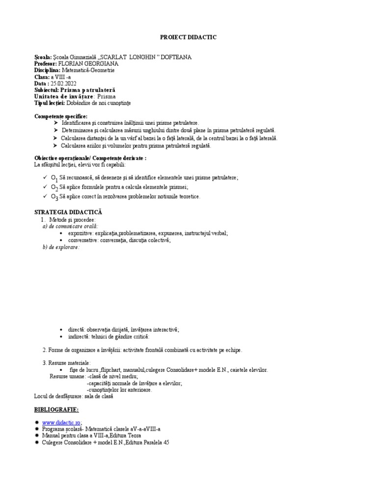 PROIECT1 | PDF
