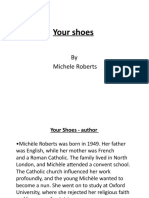 Your Shoes: by Michele Roberts