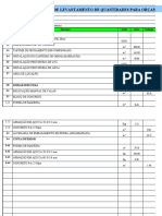 Ficha - Quantitativo Orçamento