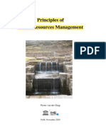 Principles of Water Resources Management - Key Concepts