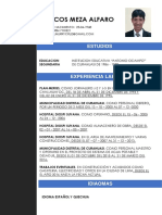 Marcos Meza CV