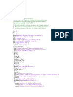 Matlab Program: Function