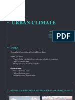 URBAN CLIMATE - Group 5