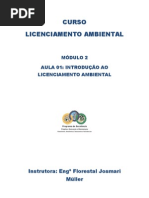 Apostila Modulo 2 Aula 01_introducao Ao Licenciamento Ambiental