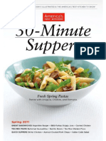 30-Minute Suppers Spring 2011