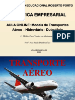 Aeroviário Hidroviario Dutoviario