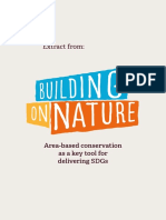 BUILDING ON NATURE - Executive Summary & Call For Action