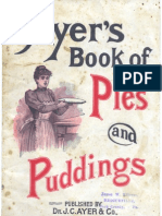 Ayer's Book of Pies and Puddings, 1892