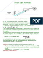 Ejercicios de Manometro Docx 2021