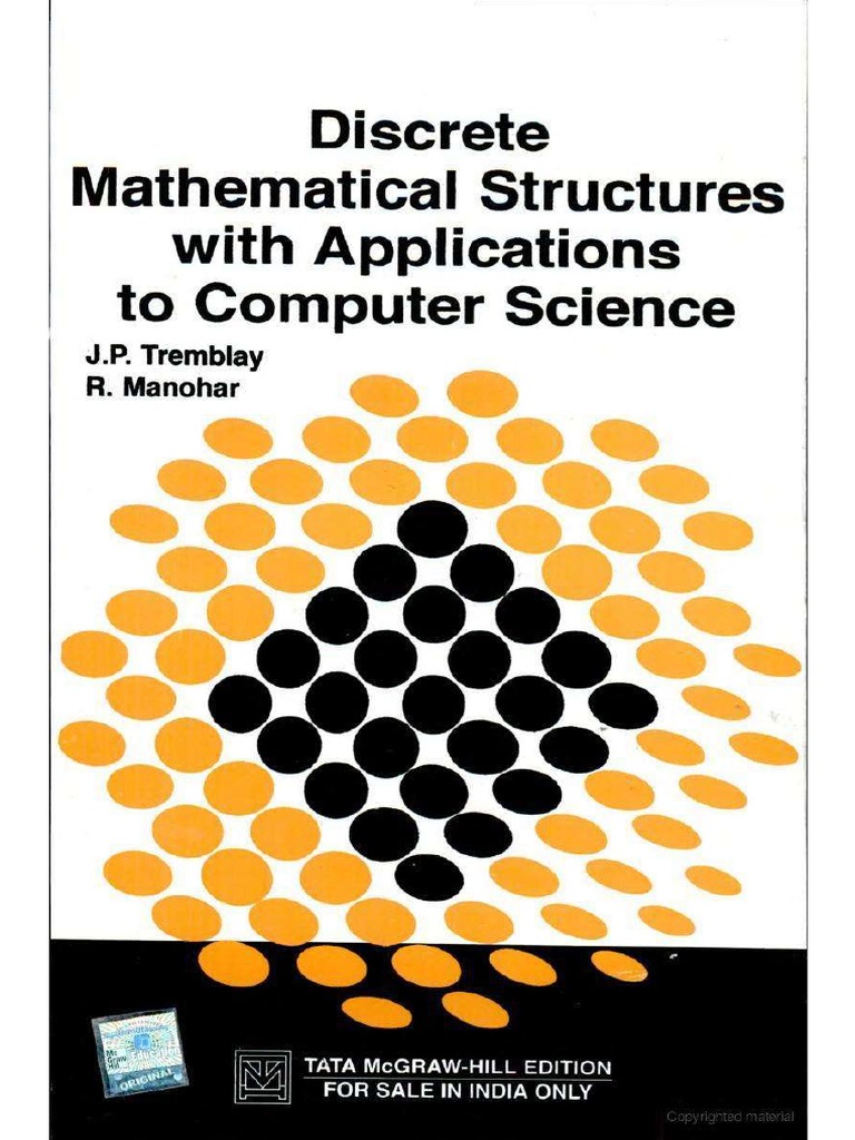 Discrete Mathematical Structures With Applications To Computer Science ...