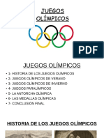 Juegos Olimpicos, Diapositivas