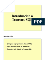 1 Introduccion A Transact SQL