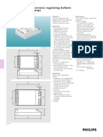 HF-REGULATOR Electronic Regulating Ballasts For PL-T and PL-C Lamps