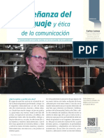 Enseñanza Del Lenguaje y Ética de La Comunicación - Carlos Lomas