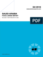 BMI Saudi Arabia Food and Drink Report Q3 2016