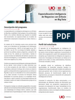 Brochure UAO EspecializacionInteligenciaNegociosEnfasisBigData