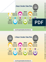 6 Steps Circular Time Plan