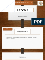 6° A y B Matemática Guía N°1 Razón II 08 Al 12 de Junio