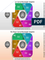 Six Steps Curved Rectangle Template