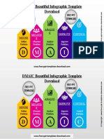 59. DMAIC Beautiful Infographic Template Download