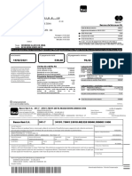 Fatura de cartão de crédito Platinum com detalhes de compras e pagamento