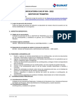 Convocatoria Cas #004 - 2022 Gestor de Trámites