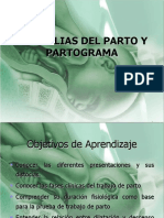 Anomalia del parto y partograma 2013 Bogota