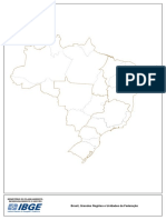Mapa Do Brasil Oficial IBGE